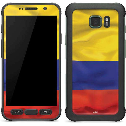 Colombia Flag Galaxy S7 Active Skin